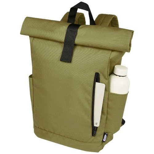 Sac à Dos Byron De 18 L En RPET GRS 15,6" Avec Dessus Enroulable – Image 5