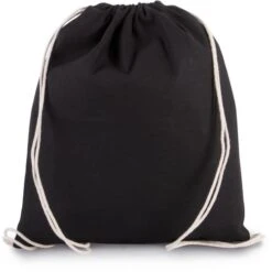 Petit Sac à Dos En Coton Bio Avec Cordelettes