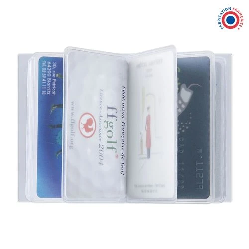 ETUI 12 CARTES PVC STANDARD – Image 2