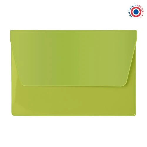 POCHETTE VOYAGE 1 P PVC VERNI