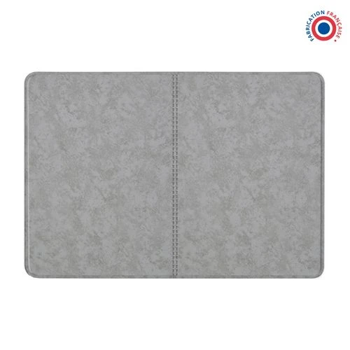 COUV. PASSEPORT PVC MARBRE