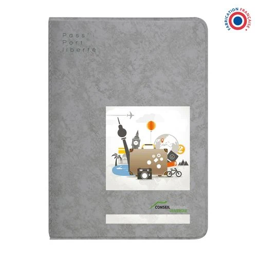 COUV. PASSEPORT PVC MARBRE – Image 6