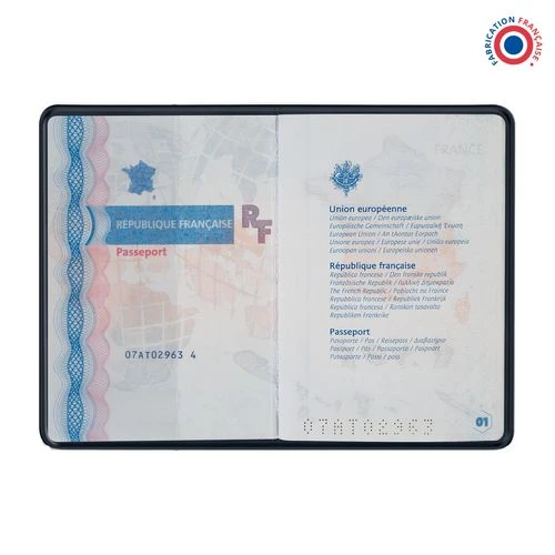 COUV. PASSEPORT PVC VELOURS – Image 4