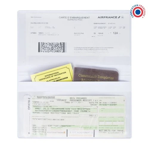 POCHETTE VOYAGE 3 P PVC STD – Image 5